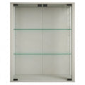 Moderne hängende Glasvitrine mit Sicherheitsglas, platzsparend